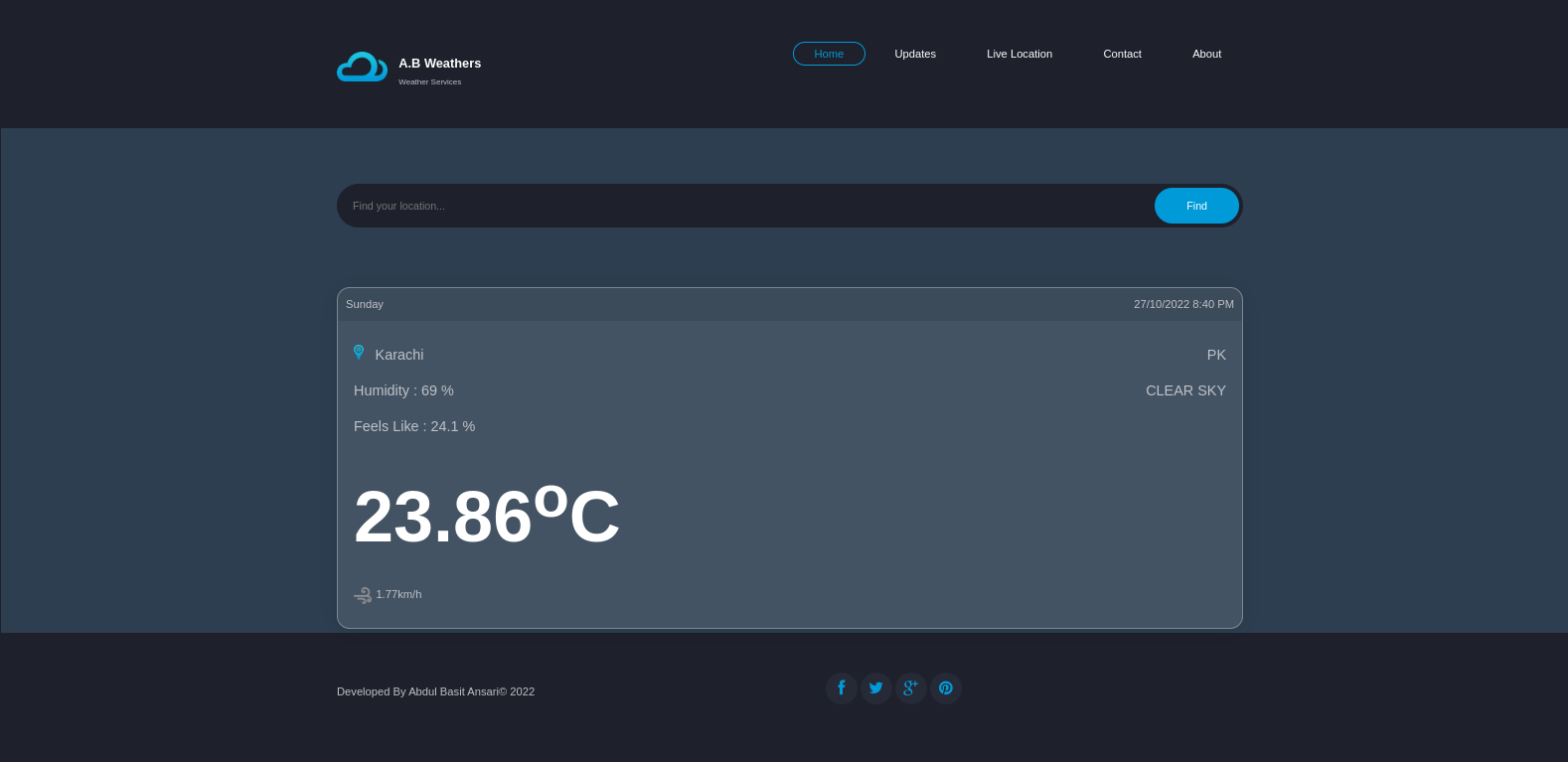 Weather App